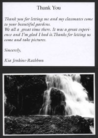 Thank you cards from Hawaii Schoolchildren